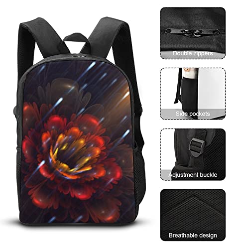 Mochila escolar de viaje con diseño impreso en 3D para el día a día 7