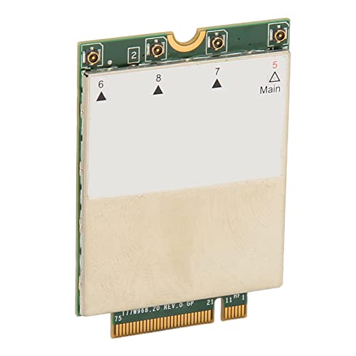 Grafikkarten, Computergrafikkarten 4G Network Card Stable Signalempfang DW5821 EESIM Unterstützt M.2 4G WWAN -Karte Interne Computer -Networking -Karten für Laptop Europe America