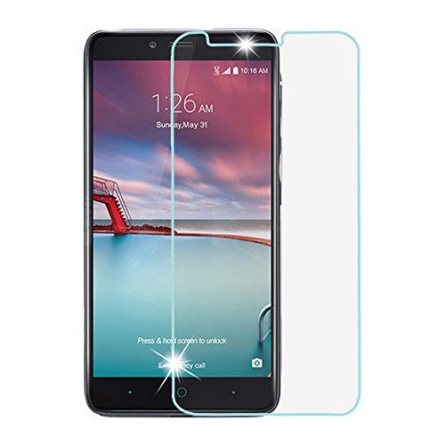 Yihailu 6582865 9H Hardness 2.5D Arc Tempered Glass for ZTE Zmax Pro Z981 - Ultra Clear