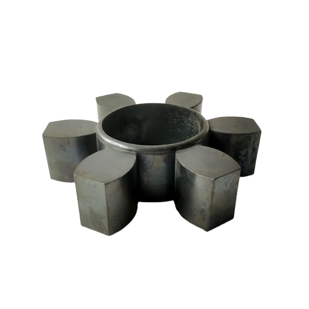 1 junta de goma de acoplamiento, almohadilla hexagonal de flor de ciruelo HRC90/ HRC110/ HRC130/ HRC150/ HRC180/ HRC230(230)