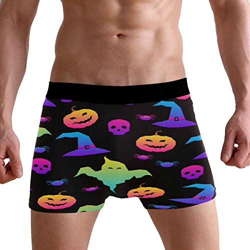 ZZKKO Pig Frog Tiger Lion Mens Boxer Briefs Underwear Breathable Stretch Boxer Trunk with Pouch S-XXL2