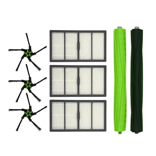 KIOMOKI S9 +掃除機 消耗品 for S9+ と互換性のある消耗品 セット ロボット交換用 パーツキット 番号4655995 フィルター（3枚）4655991コーナーブラシ（3個）4655997デュアルアクションブラシがセットになった交換パーツキットです