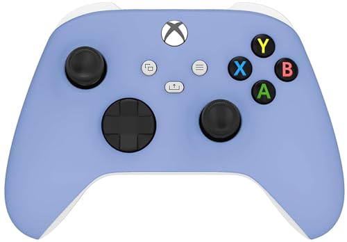 Image of Custom Controllerzz Wireless Controller for Microsoft Xbox Series X /S & Xbox One - Soft Touch Feel - Custom Xbox Series X /S Controller (X /S Light Violet)
