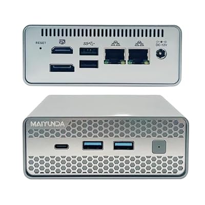 BitPC Firewall Appliance Mini PC,M1S Inter N150 NAS Host Soft Route,4 Cores and 4 Threads,2*Intel i226-V 2.5G,1*DDR5 4800MHz Max 48GB (NO RAM NO SSD)