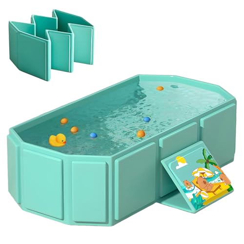 Faltbare Badewanne für Kinder,Faltbare Babybadewanne,Große...