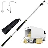 Bed Buddy Truck Tool,Cargo Grabber Pickup Truck Bed Thickened Stainless Steel Telescopic 33-74inch wear-Resistant complimentary Storage Bag Professional Cargo Grabber Reach Retriever Tool