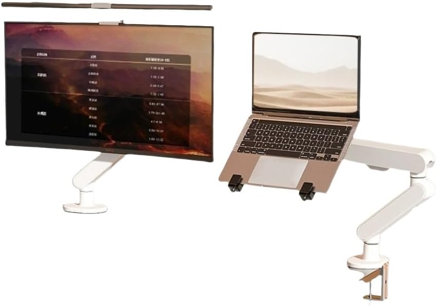 Computer Monitor Bracket(17-32 inch Classic Milky White) image 5