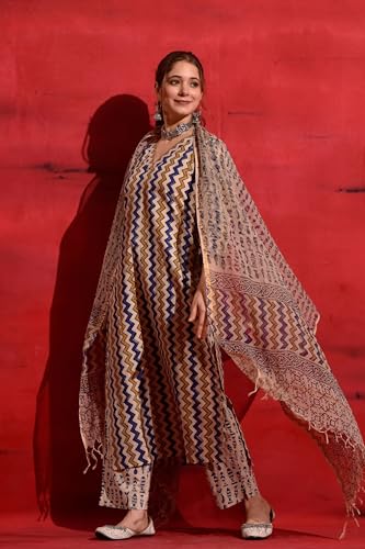 Image of Kurta Set for Women || Women Kurta Set || 3pic Kurta for Women (Kurta-51-52-88)