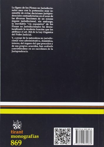 Los plenos no jurisdiccionales del Tribunal Supremo
