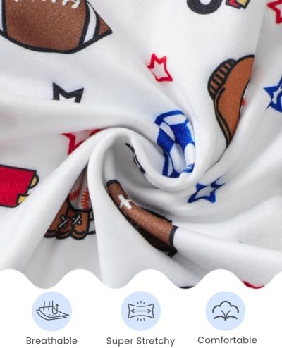 NZRVAWS Baby Boy Clothes Newborn Outfit Infant 3-6 Months Long Sleeves Gift Set Red Car Bodysuit Pants Hat Mittens Fall Winter 20 Pieces — view 5