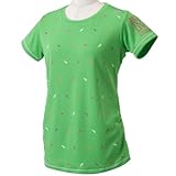 [ニューバランス] Tシャツ(320柄総柄) NBS11050W 452 アイリッシュグリーン M