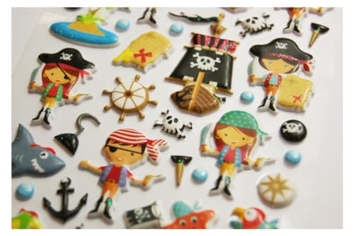 Pegatinas - Espuma - Piratas