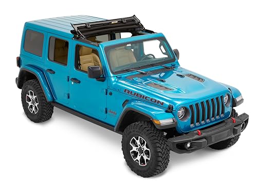 Bestop 5245417 Black Twill Sunrider for Hardtop 2018-Current Jeep Wrangler JL & Gladiator