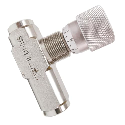Vanne de régulation hydraulique STU-G3/8 pour ajustement précis du débit de fluide - 6