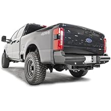 Fab Fours FS23-U5950-1 Elite Rear Bumper fits 2023 Ford F-350 Super Duty - Black Steel