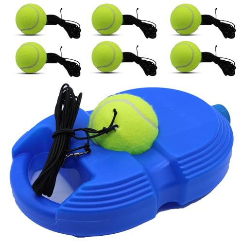 Magicorange Tennis Trainer Rebound Ball with 6 String Balls by Magicorange - Used condition - US$13.49