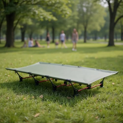 Lit de camping pliable pour randonnée et couchage confortable - 2
