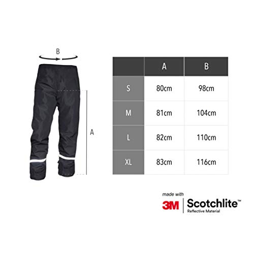 Salzmann 3M Pantaloni da Pioggia Riflettenti