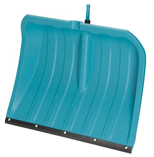 Gardena combisystem-Schneeschieber KST 50: Schneeschaufel, Abriebfeste Kunststoffkante, leichtes Kunststoffblatt, bis -40°C kälteschlagfest, Arbeitsbreite 50 cm (3241-20)