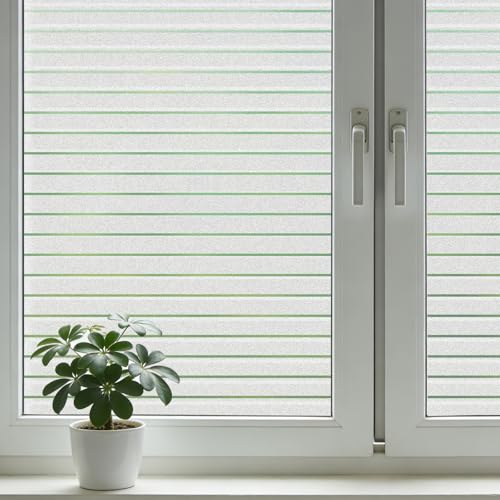 Shinfly vinilos para Cristales de 44,5 x 200 cm   Vinilo Adhesivo Cristal, Vinilo Ventana privacidad,