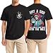 Just A Dad Who Always Came Back with The Milk Shirt - Dad Shirts - Fatherhood Shirt - Daddy Tee Shirts - Father's Day T-Shirt - Gifts for Father's Day (Black, M)