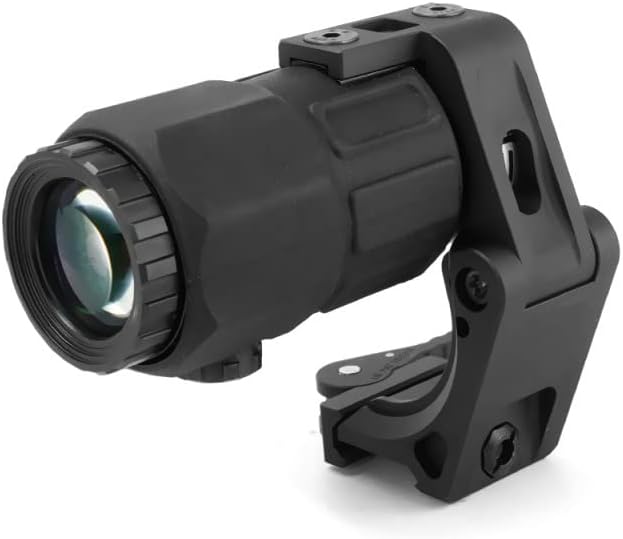 5X Magnifier with 2.26 FTC Mount Combo，Quick Release and Flip-to-Center (FTC) Mechanism，CNC 7065 Alumnium，Black/FDE/TAC