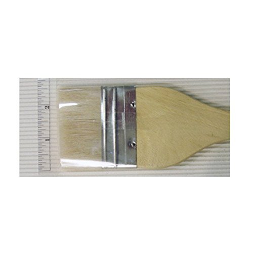 Merlus Brosse plate 2-1/2 avec connecteur en métal