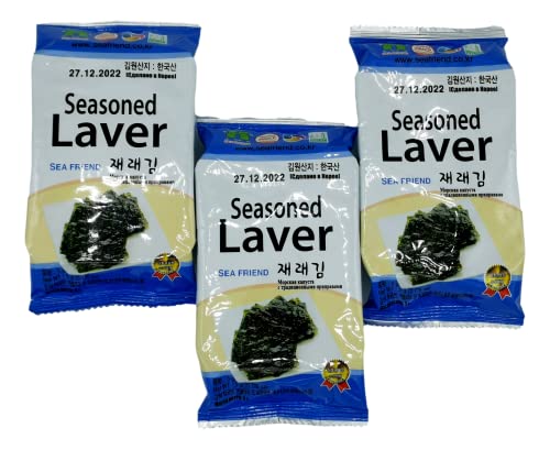 Seafriend Snack de Alga, 3 x 5g