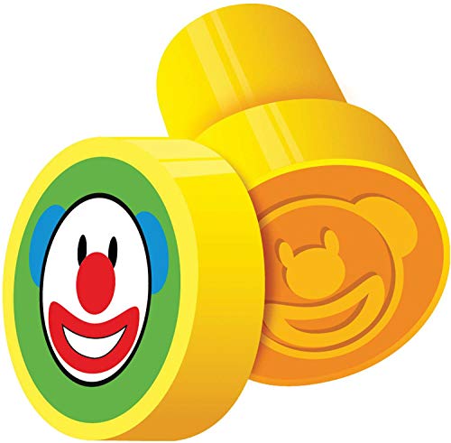 Carimbos Cis Stamp Palhacinhos, Cis, 42.3400, Multicor, Display C/ 24 Unidades