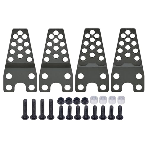 Amortisseur réglable RC support aluminium pour corriger la suspension Axial SCX10