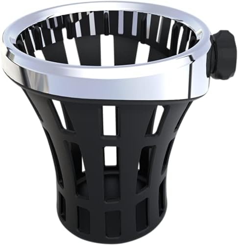 CIRO Chrome Big Ass™ Drink Holder with Chrome Perch Mount