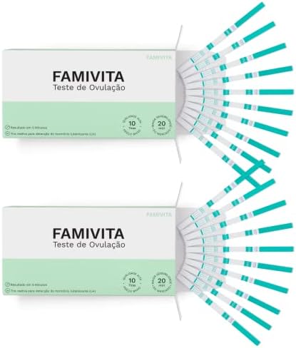 Teste de Ovulação Famivita - Testes que identificam o período fér...