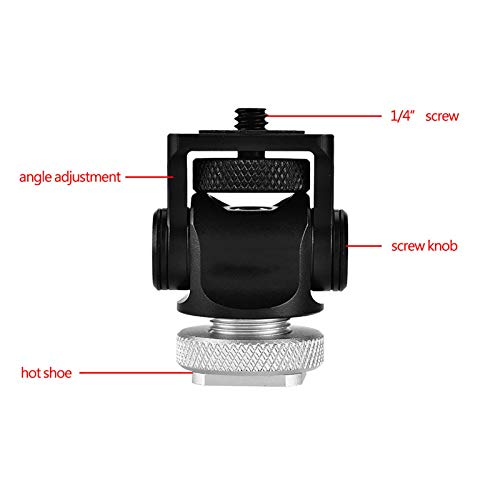 1/4 ” Schraube Hot Shoe Mount für Monitor ✪ - 4