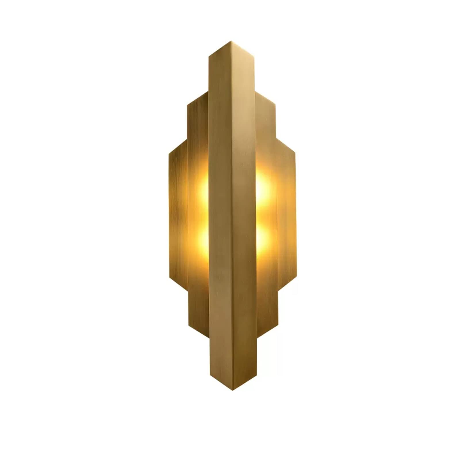 ZENY896V Bedroom Luxury Wall Lamp, Living Room TV Background, Bedroom Bedside, All Copper Wall Sconce