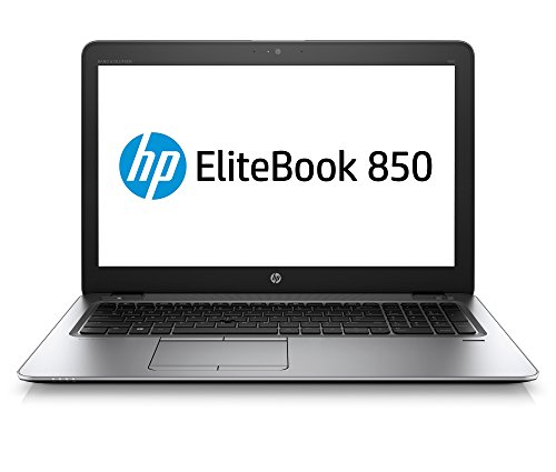 HP Z8T44AW#ABA Elitebook 850 G3 15.6" Notebook, Windows, Intel Core I5 2.4 Ghz, 8 GB Ram, 256 GB SSD, Silver