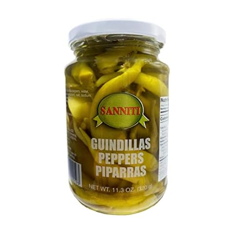 Sanniti Guindillas Piparras Peppers, 11.3 oz Cover