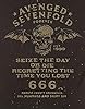 Avenged Sevenfold T Shirt Seize The Day Official Mens Black Long Sleeve M #2