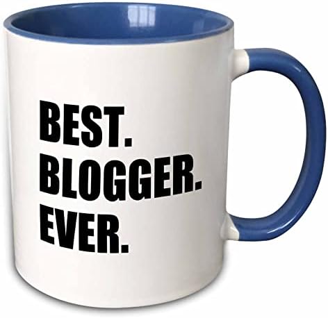 3dRose Best Blogger Ever - blogging job pride - blog writer hobby...