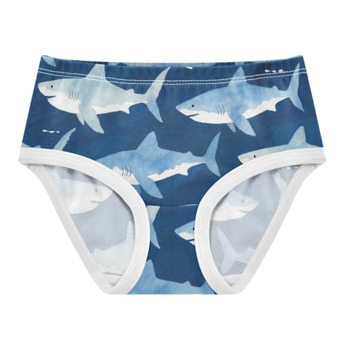 GuoChe Organic Cotton Panties Soft Panties Briefs Underwear for Toddlers in Sizes 2T,3T, 4T, 5T, 6Y and 8Y
