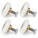 YUANQIAN 20-Piece Shower Door Roller Set - Ultra-Durable POM Wheels with Stainless Steel Screws & Easy-Install Tool, Quiet Glide for Shower Enclosures, 19mm Diameter