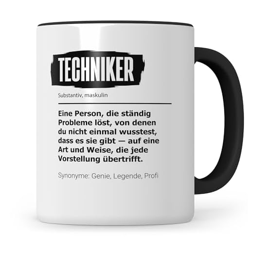 Sweetify Tasse Techniker Geschenk Technik Geschenkidee