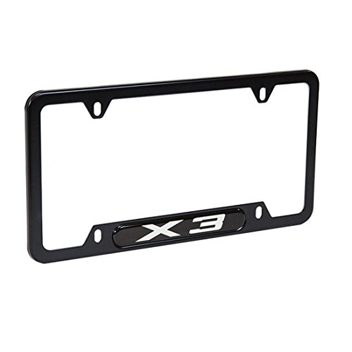 Compare Price bmw license plate frame x3 on