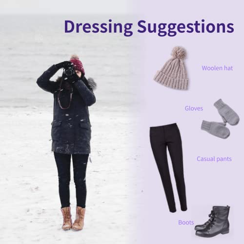 Ggleaf Women's Quilted Winter Coat Warm Puffer Jacket Thicken Parka With Removable Hood Navy Small #TOP4