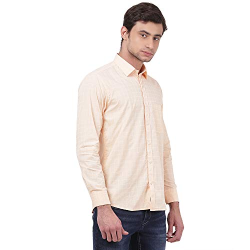Image of TAHVO Men's Regular Fit Long Sleeves Cotton Formal Shirt