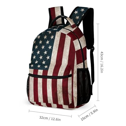 American Flag Backpack Bookbag Laptop Bag Multipurpose Daypack for Boys Girls School, Men Women Patriotic Backpack2