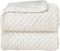 Cobertor Para Bebê Pipoquinha Dupla Face Manta Soft Bolha Branco