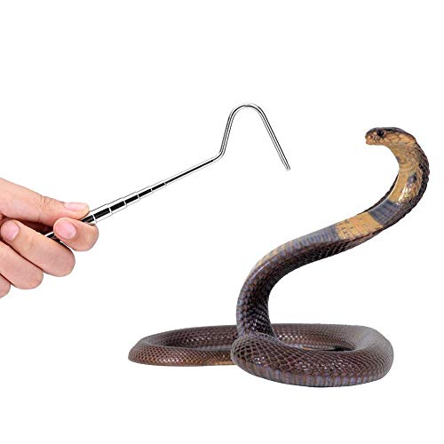 Fdit Snake Reptile Catcher Stainless Steel Extensible Telescoping Capture Hook #TOP3