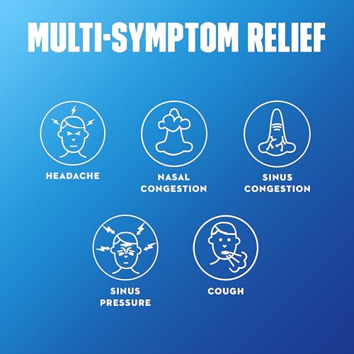 Mucinex Maximum Strength Sinus-Max Pressure and Pain Caplets, 20 Count Relieves Sinus Pressure & Congestion, Headache & Fever, and Thins & Loosens Mucus (Pack of 3)