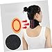 FRCOLOR Self Heating Neck Massager Band Magnetic Therapy Neck Guard for Relief Relaxation Portable Lightweight for Home Outdoor Use Black