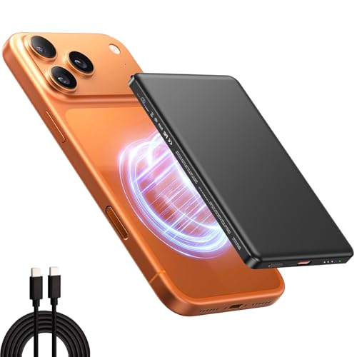 Zzjtpa Magnetische Powerbank 5000mAh Orange JXJ001